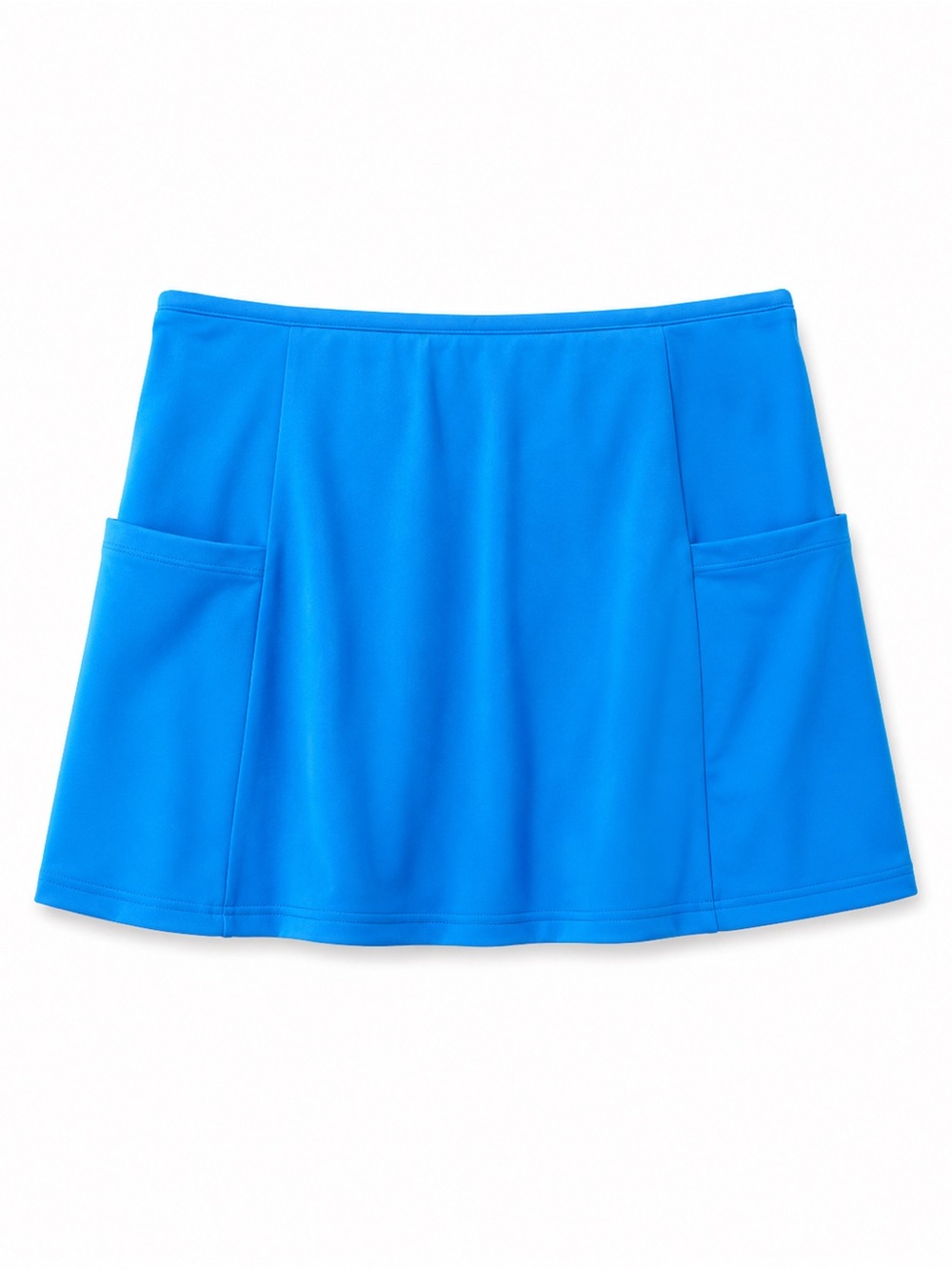 Crown & Ivy Electric Blue Swim Skirt Skort 10